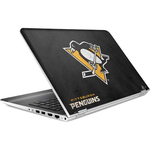 NHL Pittsburgh Penguins Distressed HP Pavilion Skin